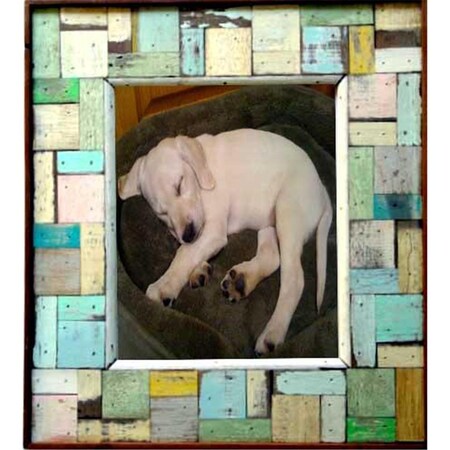 Designs-Done-Right Multicolored 8 X 12 Frame With Mirror DE51234